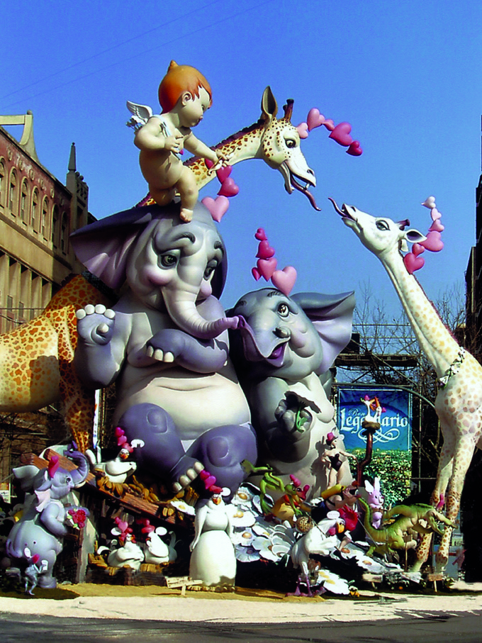 Falla “Amor a cuatre pates”, 2005